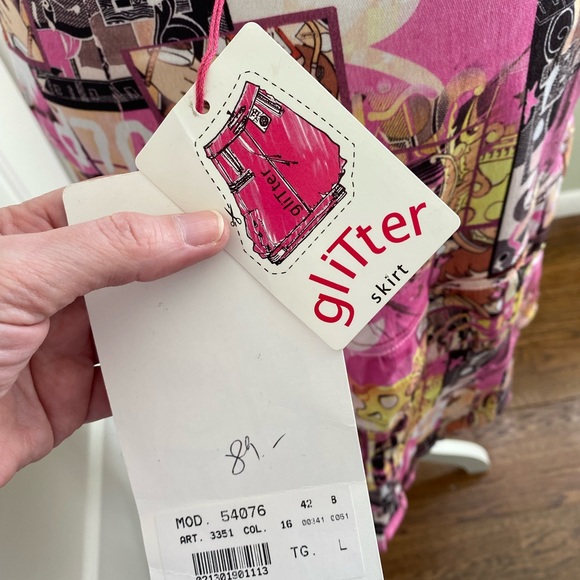 Baby Mara Pop Art Comic Skirt - Picture 10 of 11